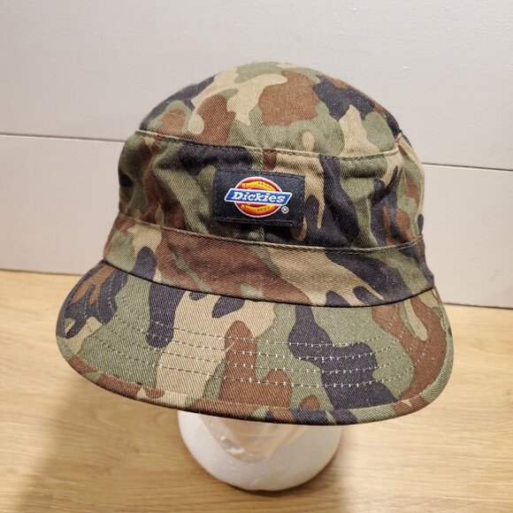 Dickies Cadet Camo Green Hat Cap Size Large genuine - Picture 1 of 7